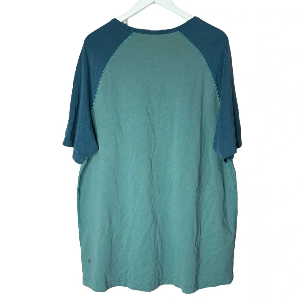 Lululemon In Your Element Short Sleeve Turquoise Sea Desert Teal